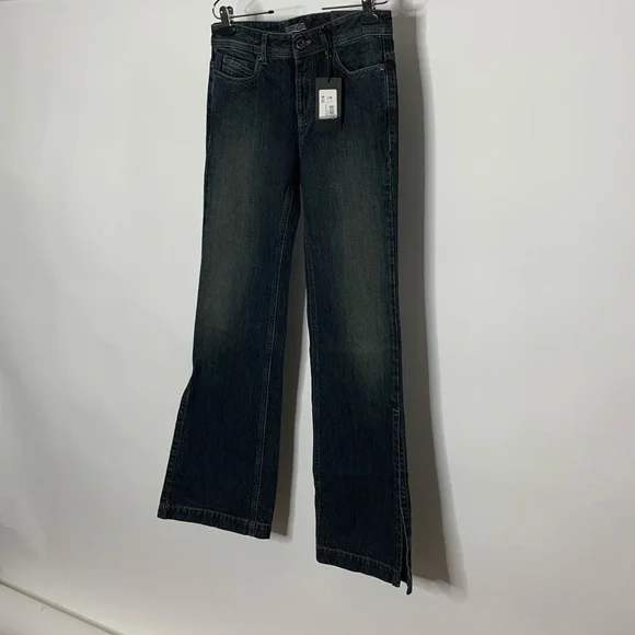Diesel Black Gold 1829 Flared Slit Jeans - Picture 5 of 15